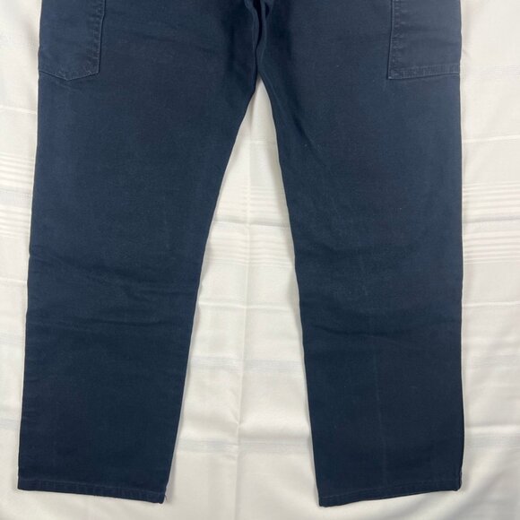 2011 Carhartt Double Knee Dungeree Fit Pants BL01 BLK 30x30 fits 28x29 measure - Picture 15 of 16